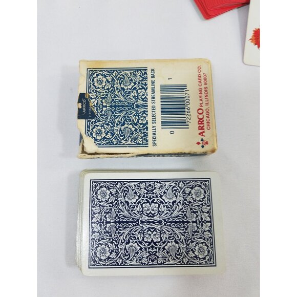 Playing Cards Lot of 5 Streamline Giant Face Tiger Red Hat Society Kodak Vintage - Picture 4 of 15